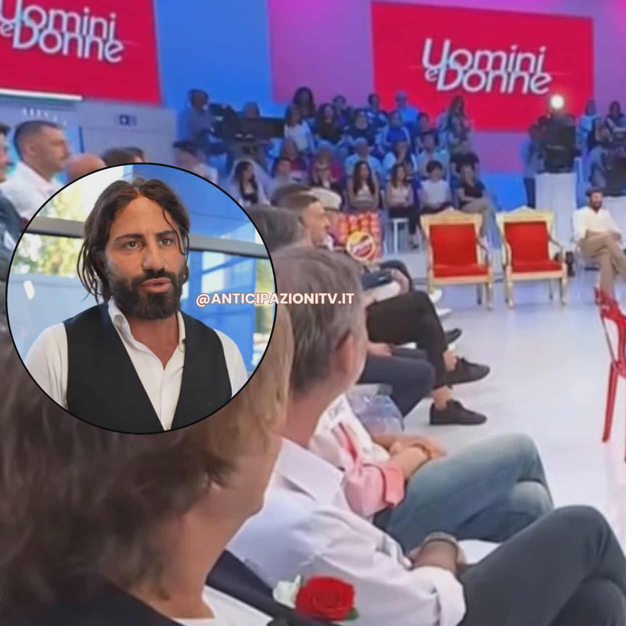 Tony Scaffidi del trono over di Uomini e Donne al centro di una segnalazione diffusa da Lorenzo Pugnaloni