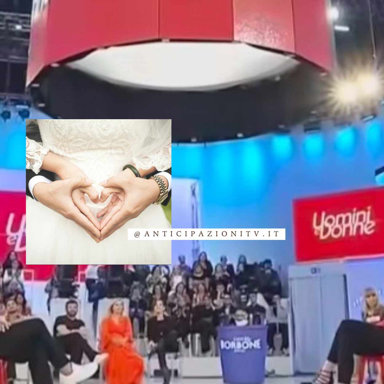 Proposta di matrimonio in studio a Uomini e Donne, coppia in dolce attesa commuove il pubblico