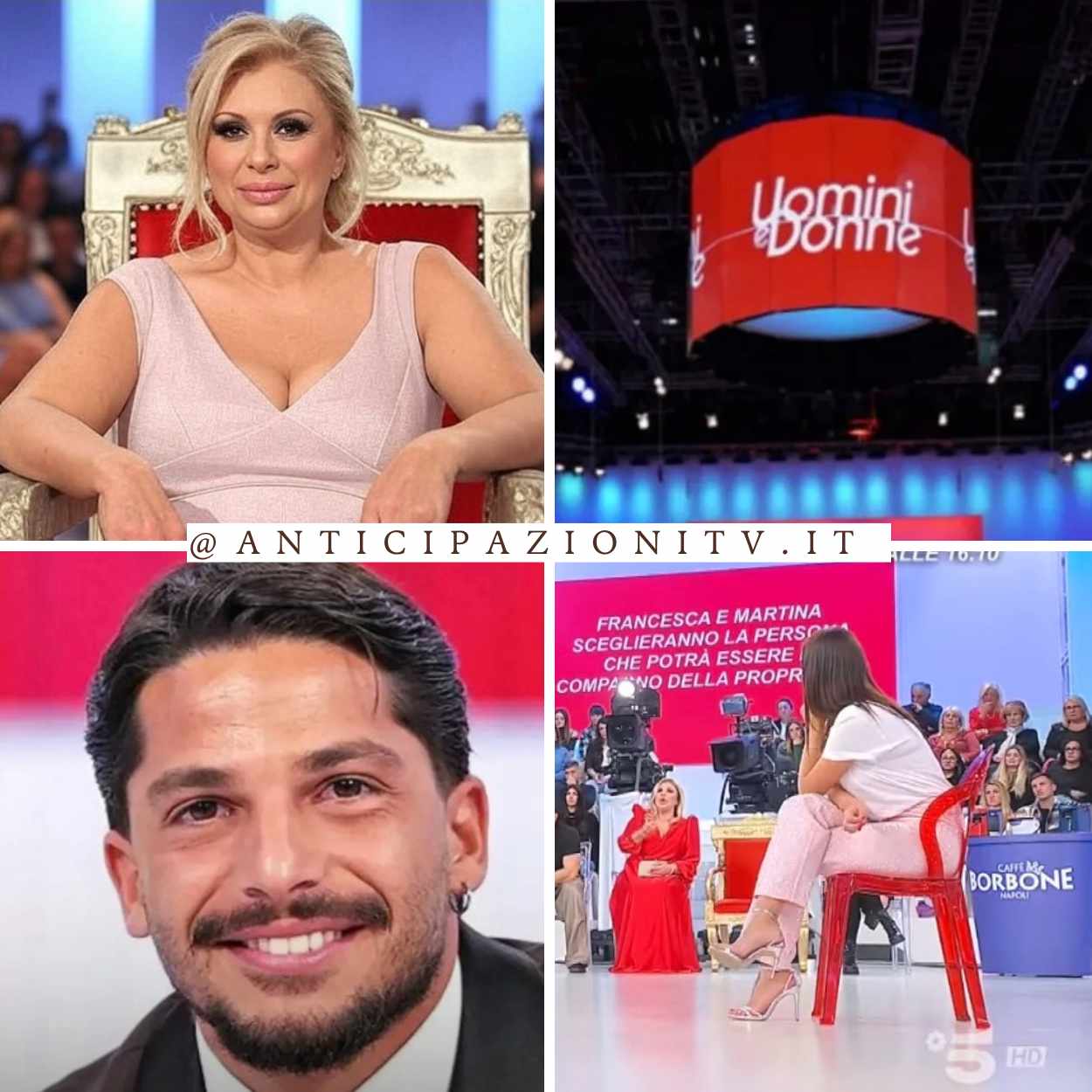 I protagonisti della registrazione di Uomini e Donne del 22 Gennaio 2025