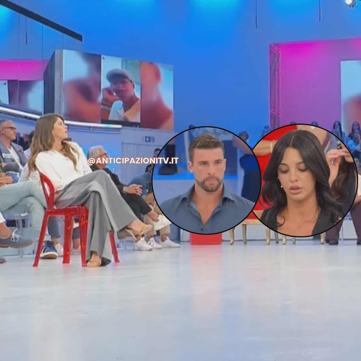 Cristiana Jakub primo bacio Uomini e Donne registrazione 6 Ottobre trono classico