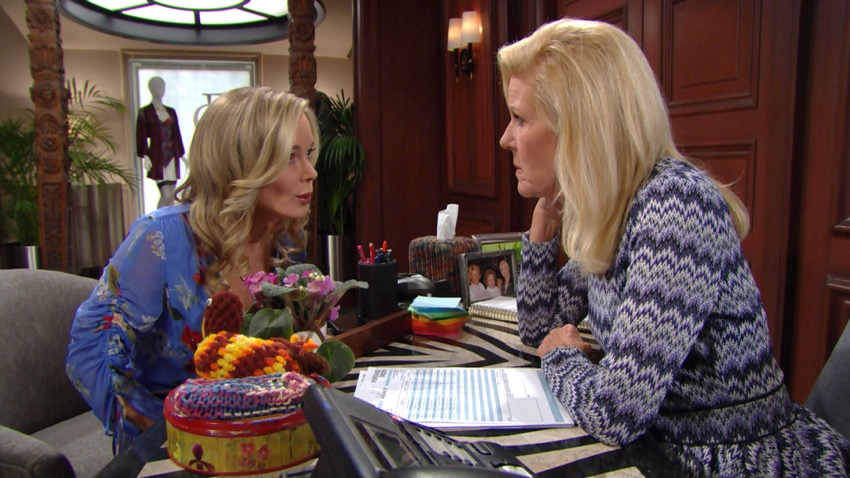 Beautiful, anticipazioni 8 ottobre 2019: Pam e Donna alleate contro Quinn?