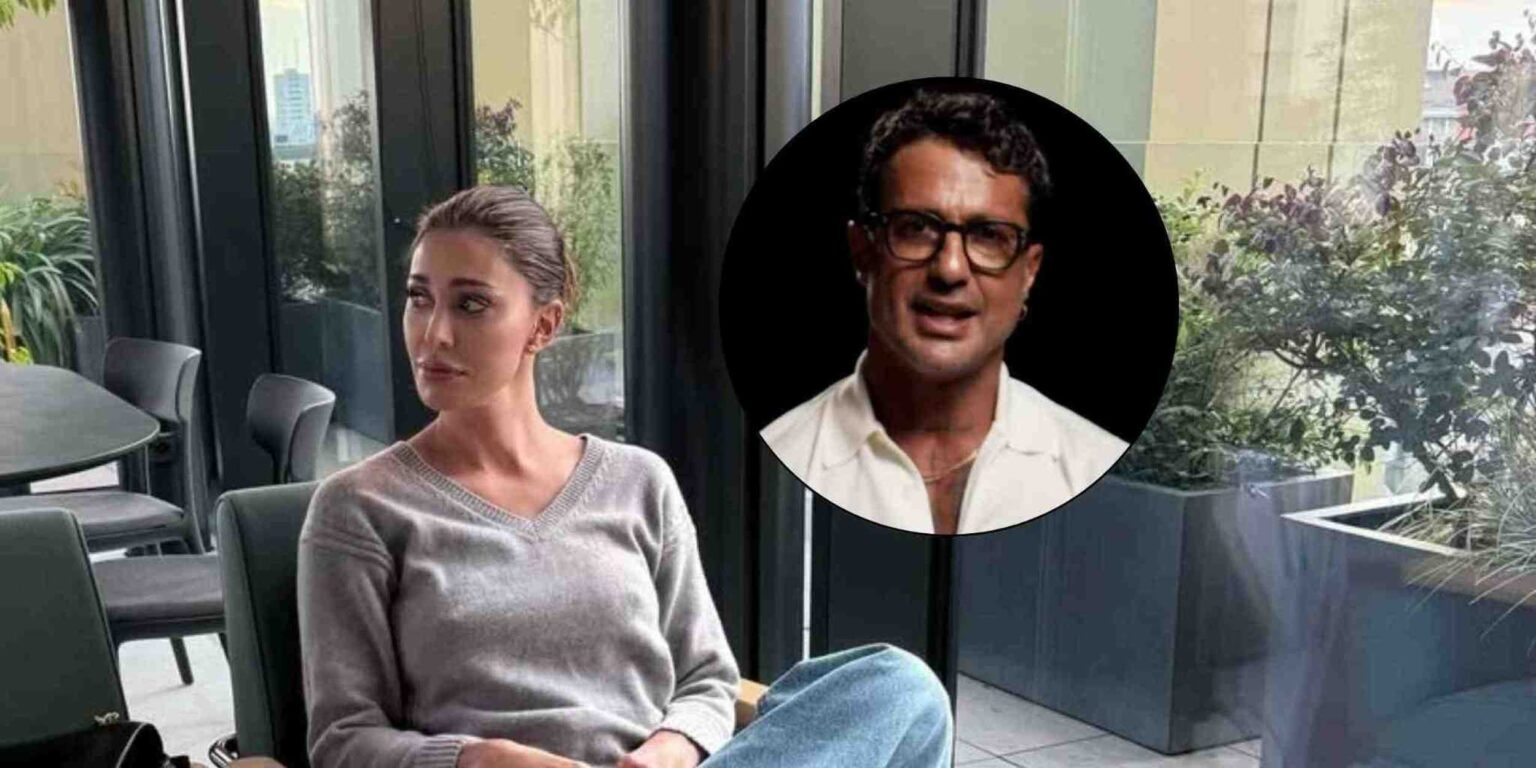 Belén Rodríguez e Fabrizio Corona indiscrezione Falsissimo