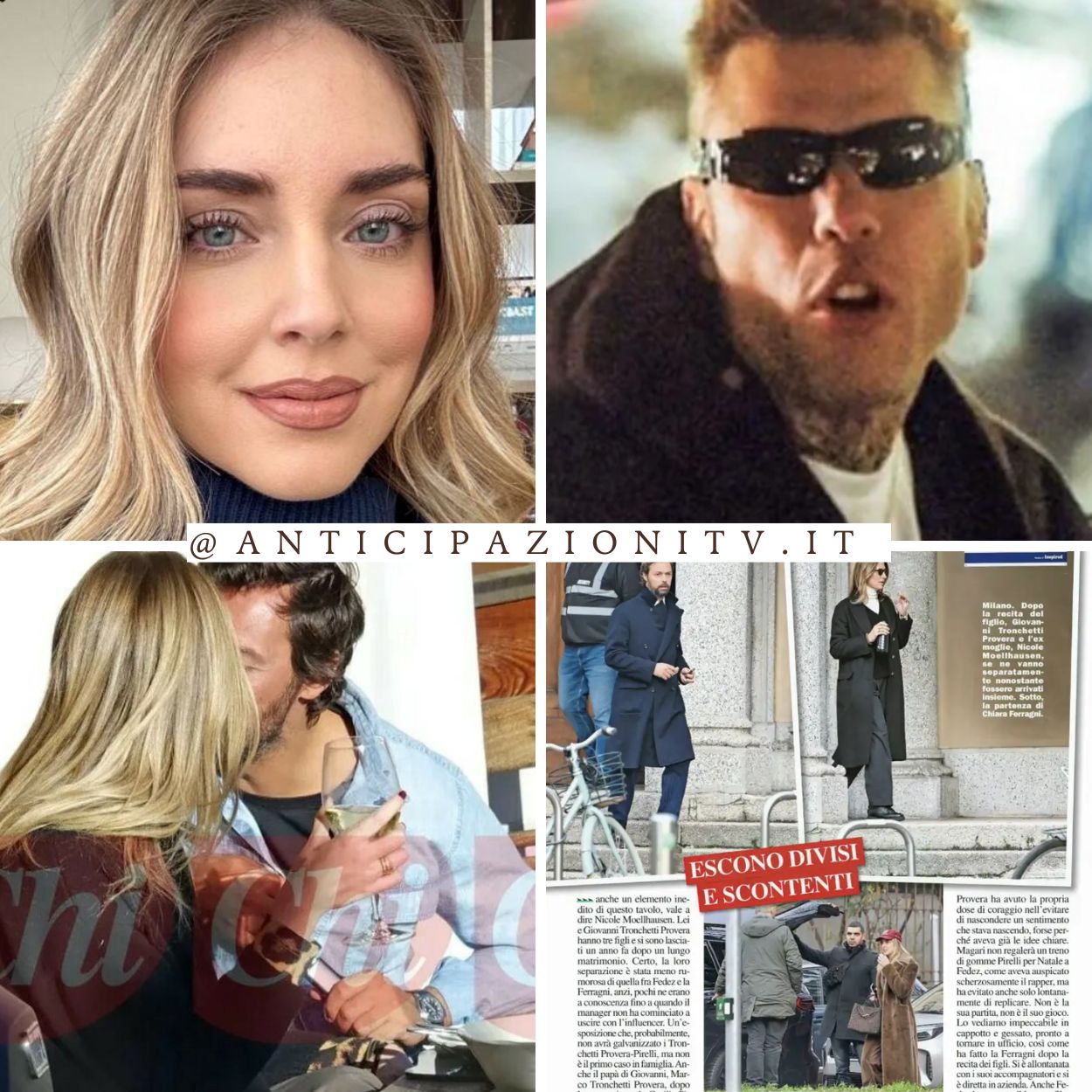 Chiara Ferragni alla recita natalizia: il gelo con Nicole Moellhausen.