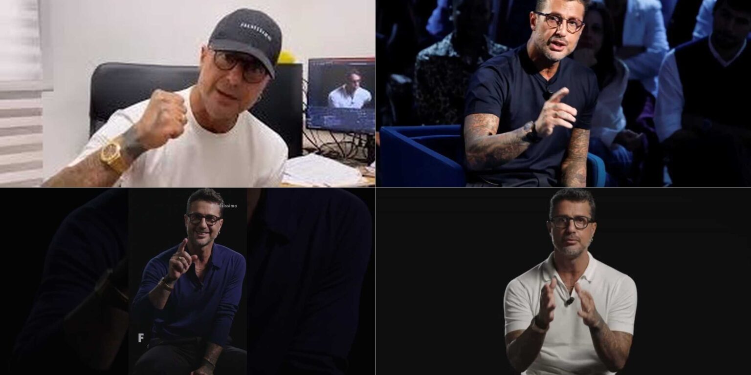 Fabrizio Corona Travaglio Bernardini De Pace caso mediatico