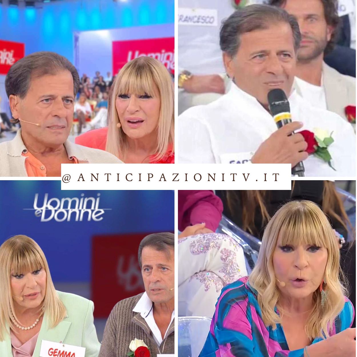 Gemma e Fabio confronto a Uomini e Donne