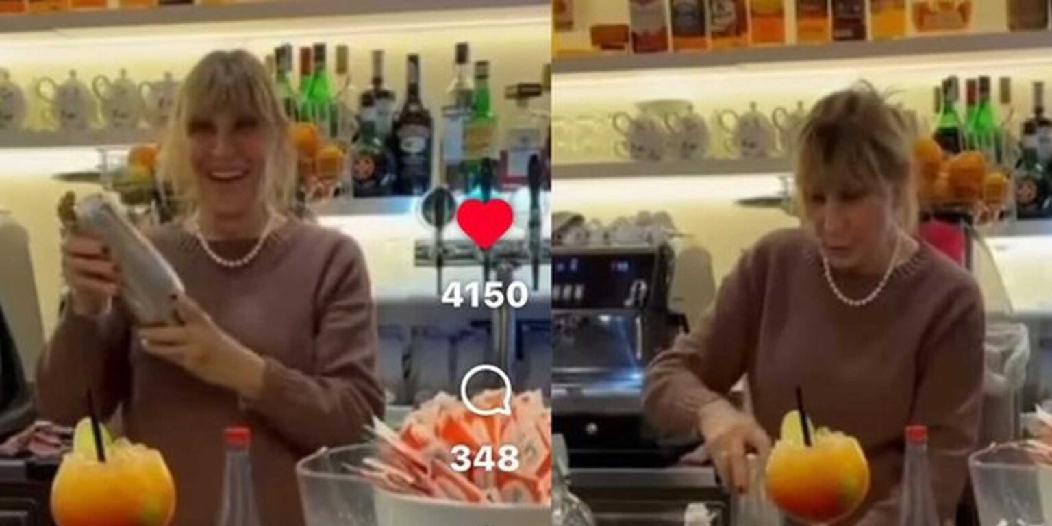 Gemma Galgani Capodanno video Instagram