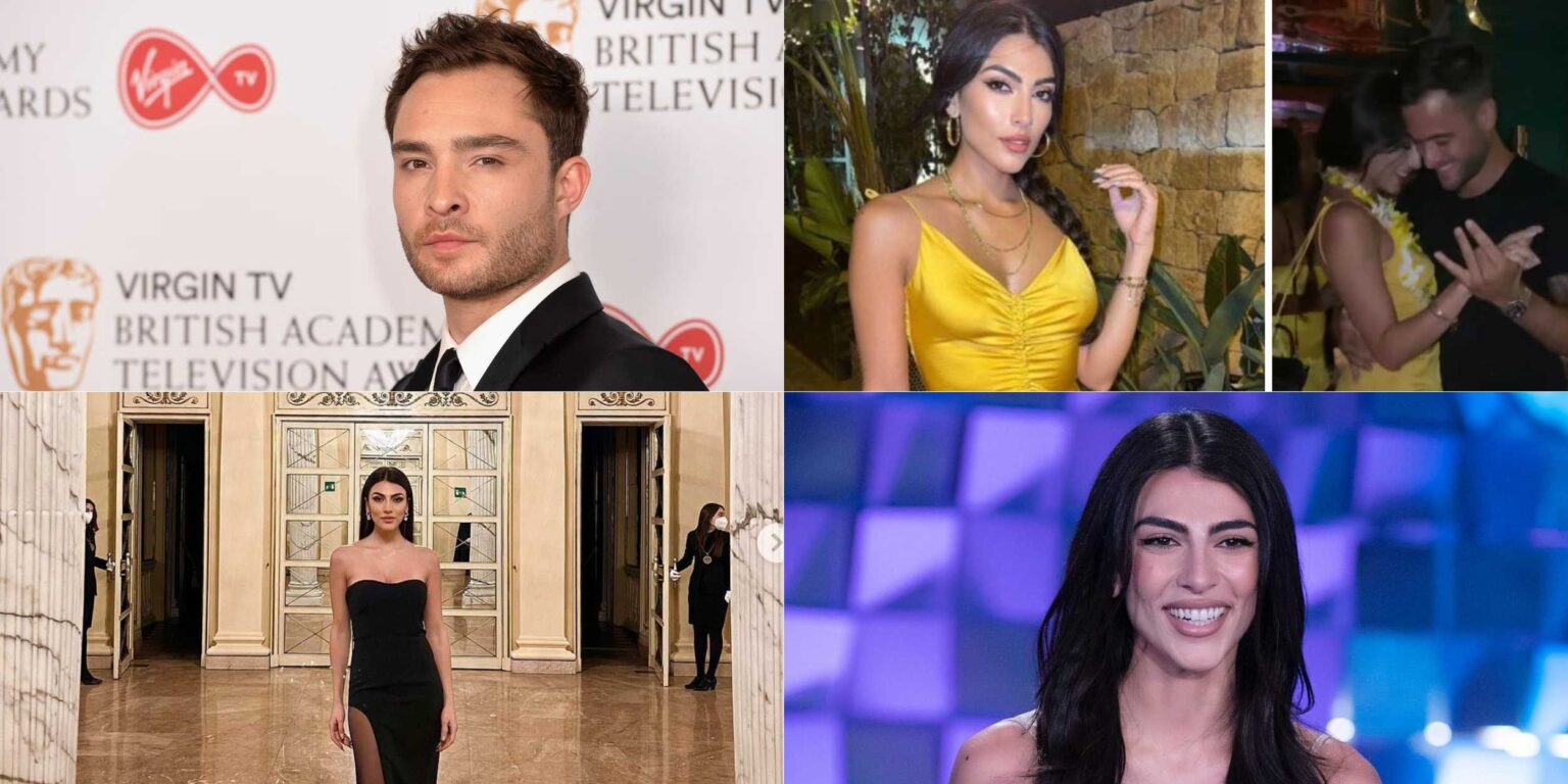 Giulia Salemi e Ed Westwick nello speciale di Natale del podcast Non lo faccio x moda