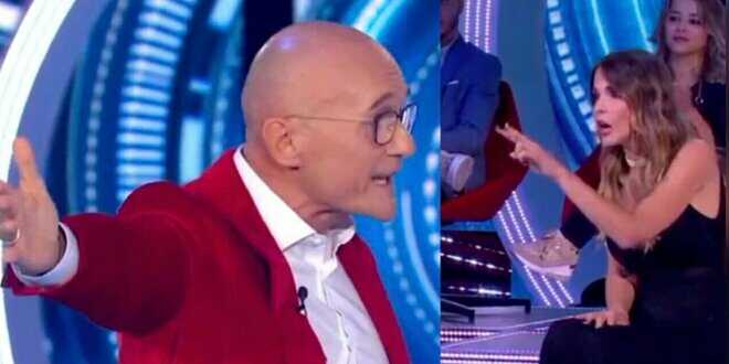 GF Vip 7, Alfonso Signorini adirato caccia Sara Manfuso dallo studio