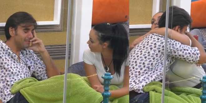 GF VIP, Massimiliano Morra piange tra le braccia di Adua Del Vesco: la confessione