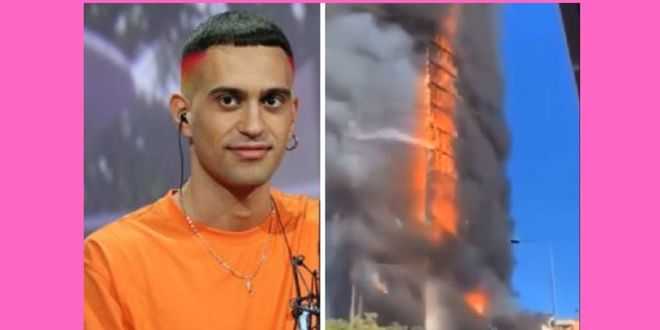 Maxi incendio divampa a Milano: Mahmood colpito da vicino