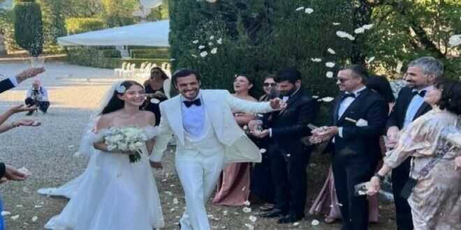 Ozge Gurel e Serkan Cayoglu si sono sposati in Italia