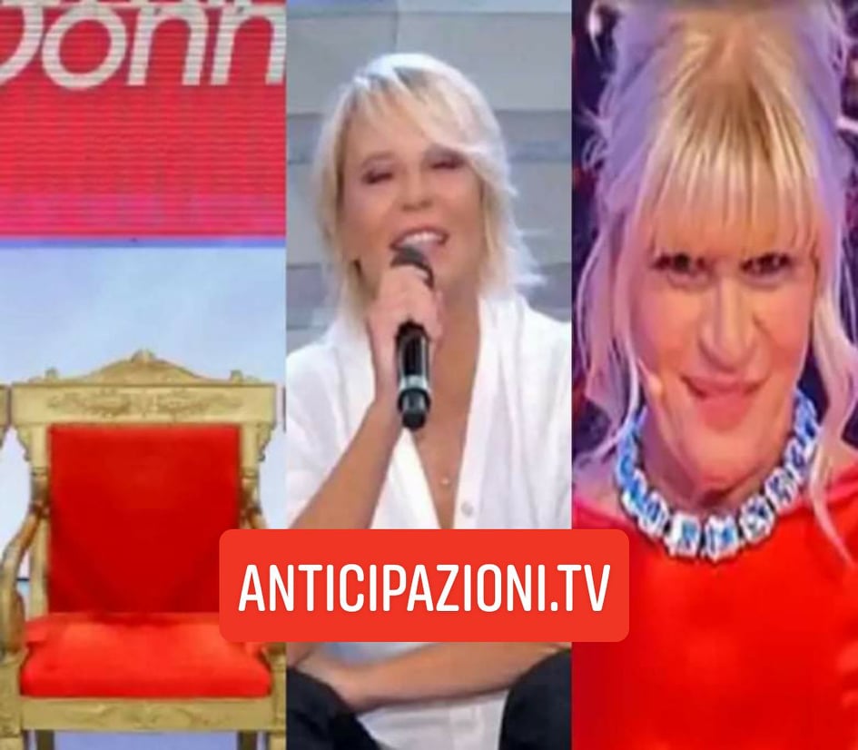 Gossip Uomini e Donne, Maria De Filippi svela cosa preferisce tra trono classico e trono over