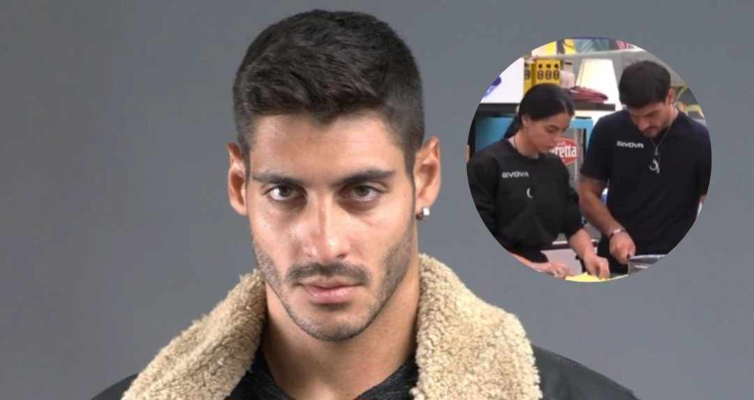 Uno scatto dei tre concorrenti del GF 25