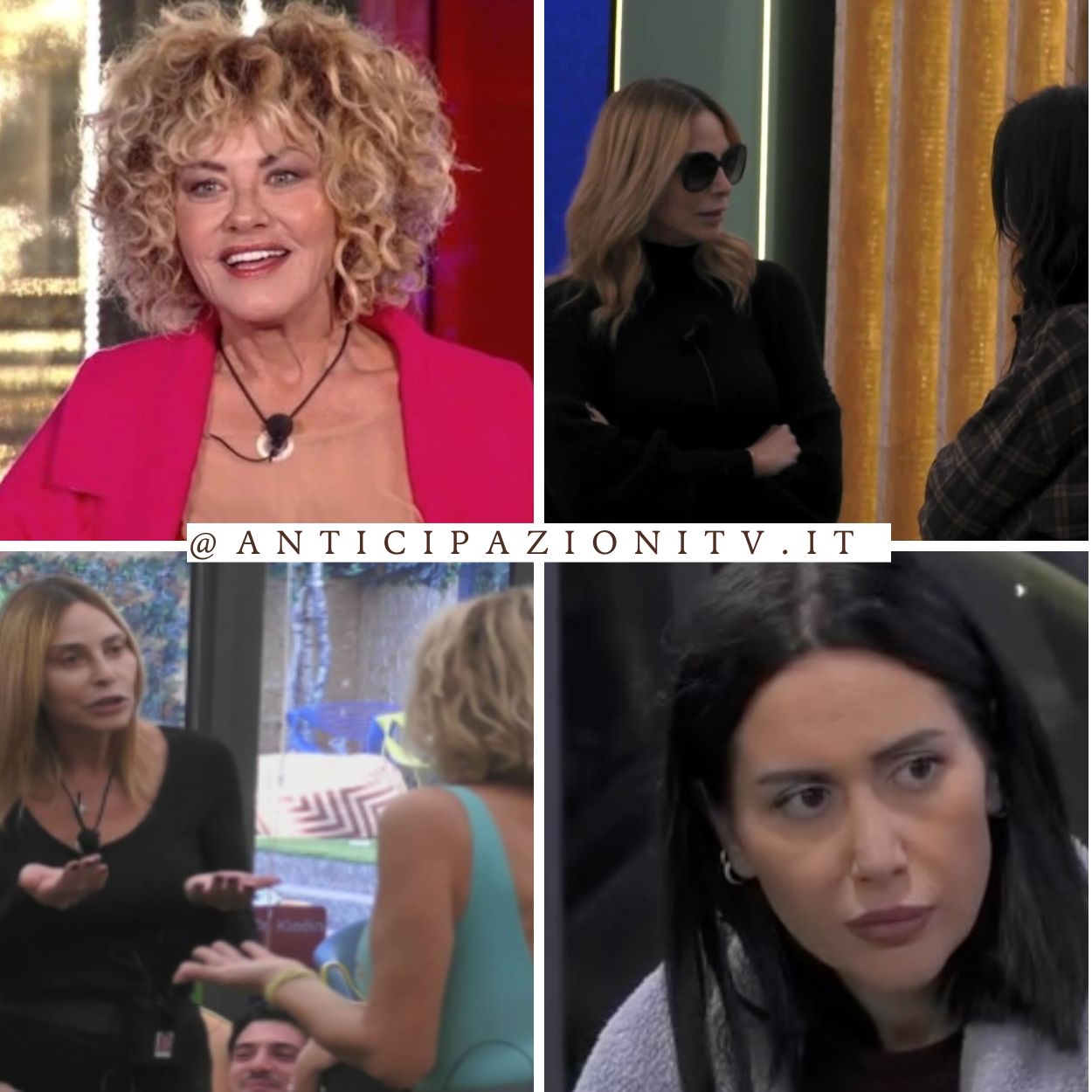 Jessica Morlacchi provoca Stefania Orlando ed Eva Grimaldi