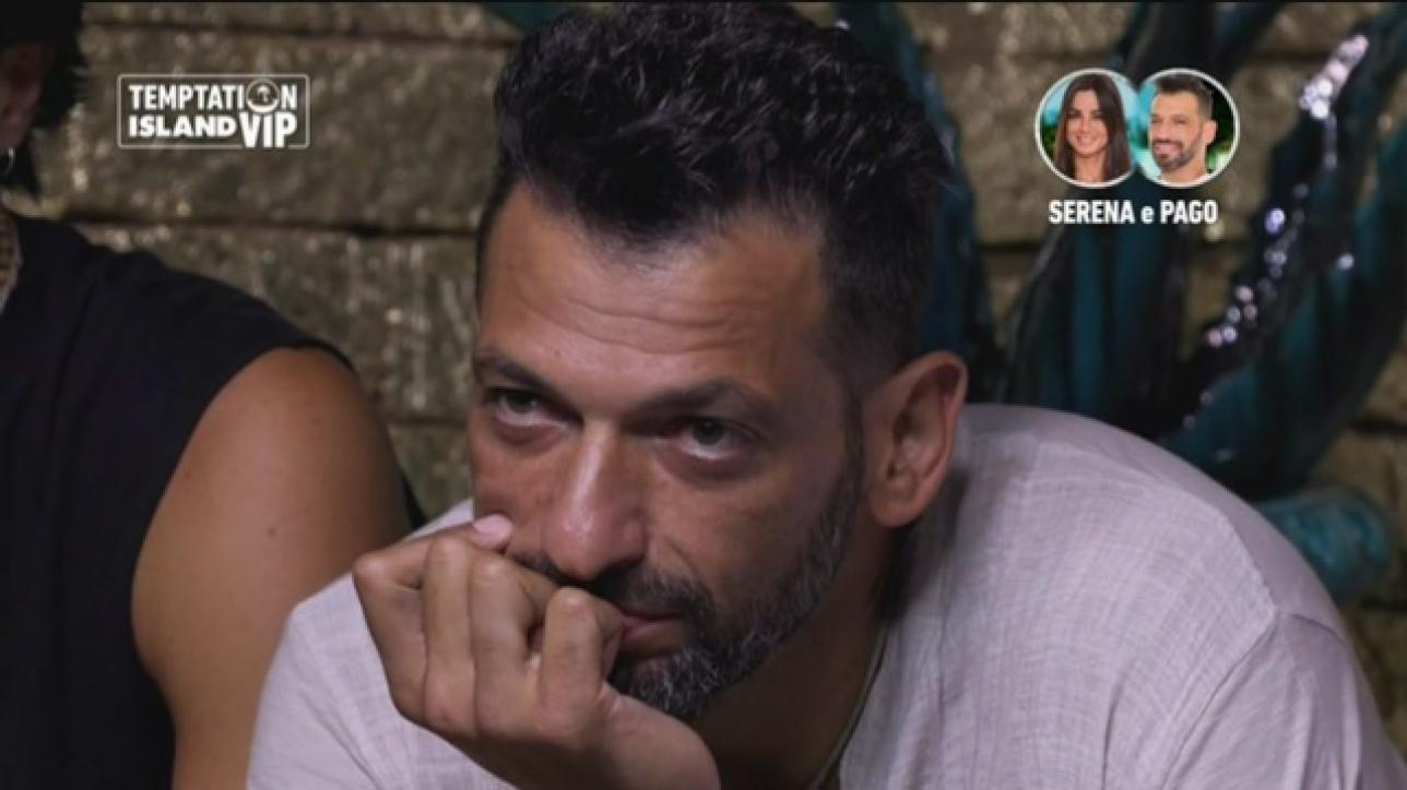 Temptation Island Vip 2019, Pago in lacrime: il tradimento e l'umiliazione da parte di Serena