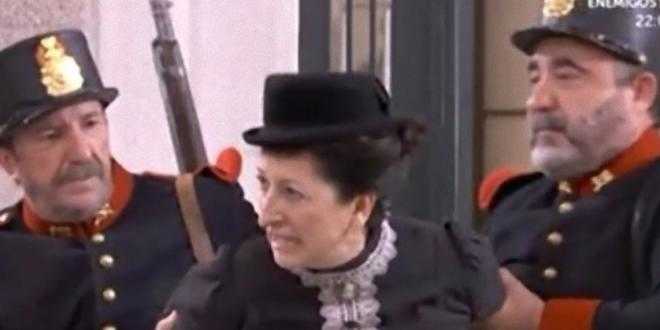 Una Vita puntate spagnole: l'arresto di Ursula