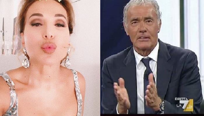 Caso Pamela Prati, Massimo Giletti si scaglia in diretta contro Barbara d'Urso