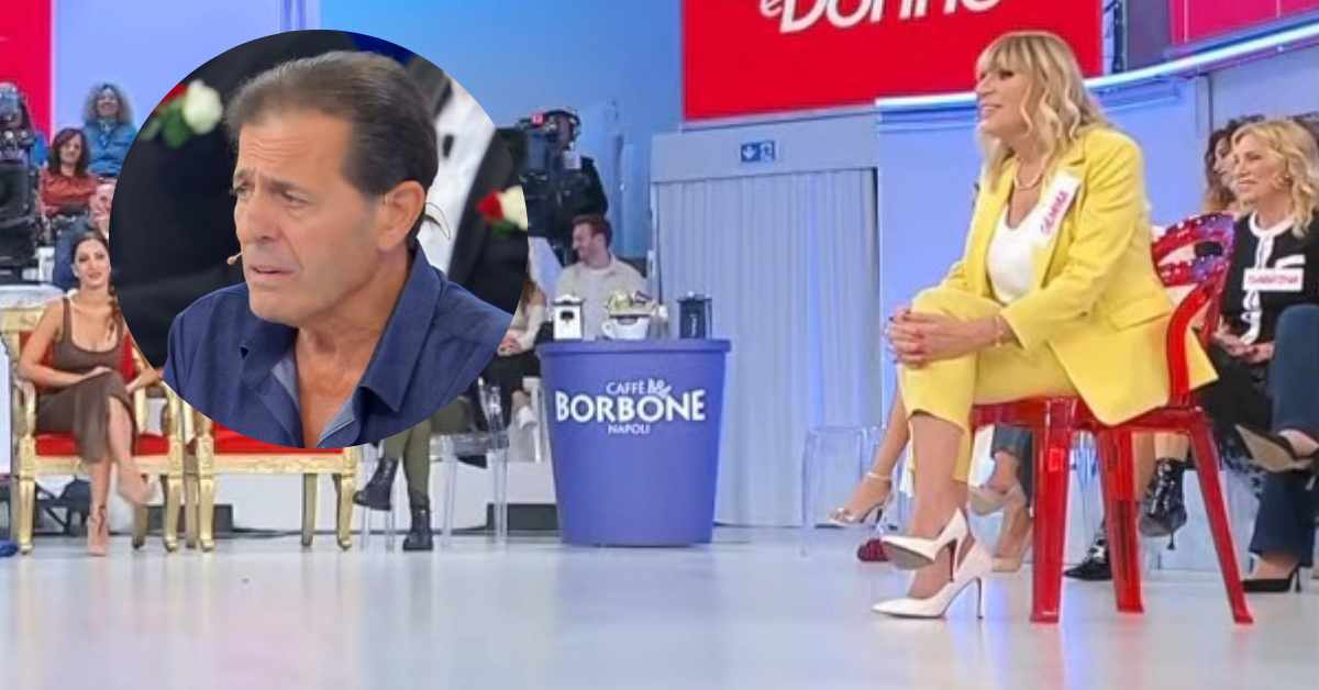 Fabio Cannone a Uomini e Donne dice “ti amo” ma Gemma Galgani sospetta