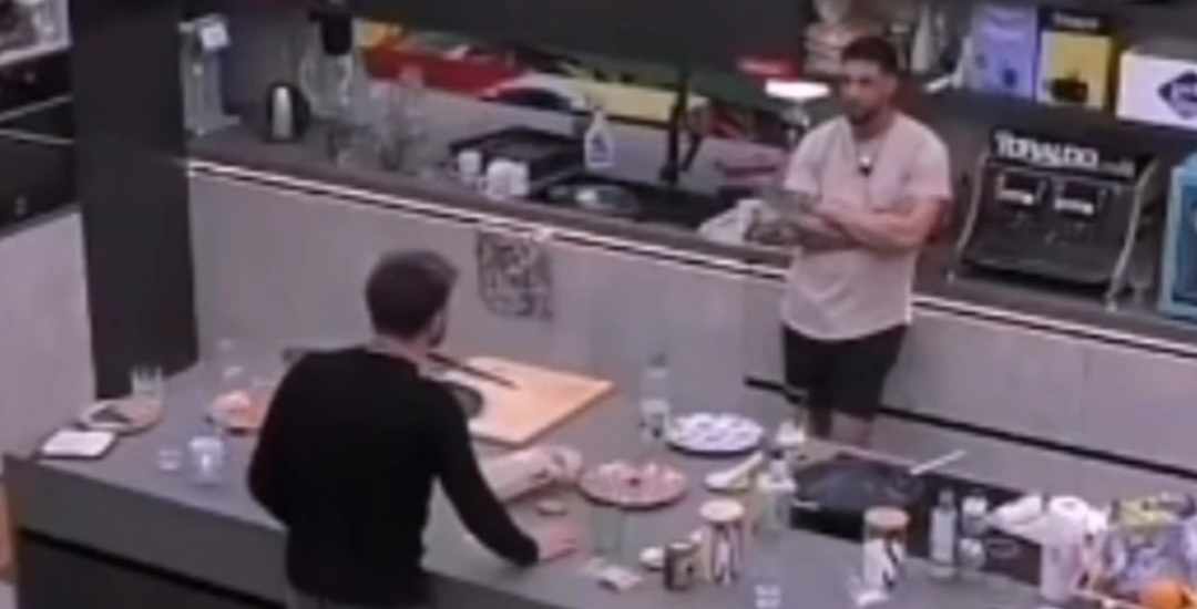 Uno scatto di Stefani e Alfonso al Grande Fratello