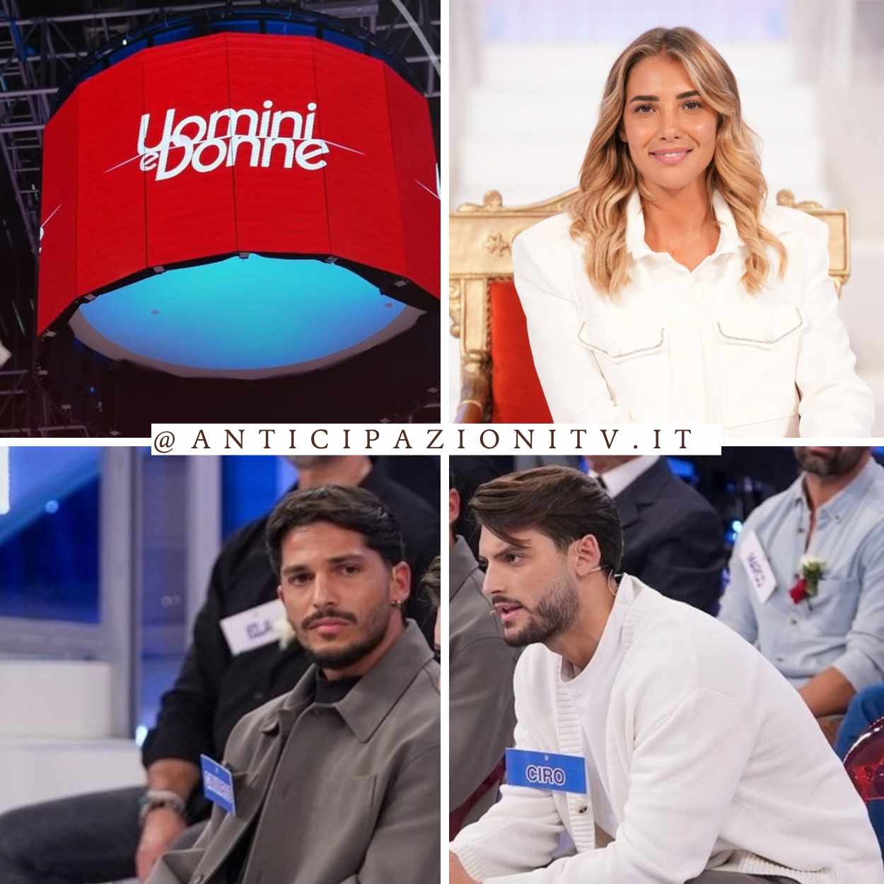 Martina De Ioannon tronista di Uomini e Donne durante una puntata.