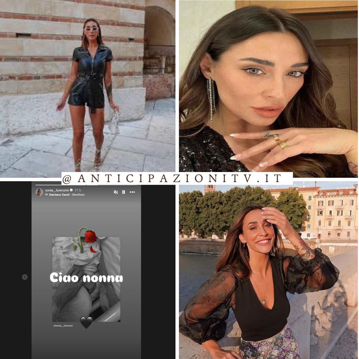 Sonia Lorenzini ricorda la nonna scomparsa