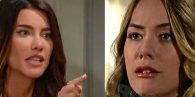 Beautiful anticipazioni martedì 7 settembre 2021, Steffy aggredisce Hope