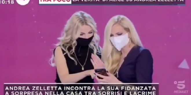GF Vip: Andrea Zelletta ha tradito Natalia Paragoni? Alice Fabbrica mostra i messaggi