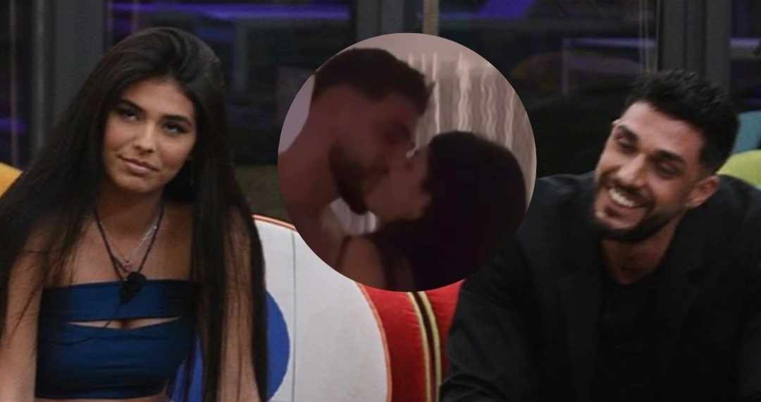 Uno scatto di Stefano Tediosi al GF e una foto in cui bacia Erica Migliano