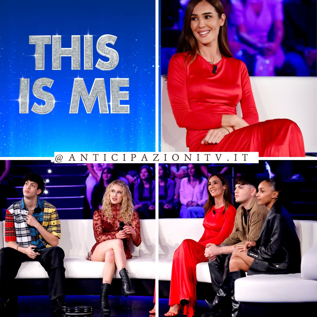 Silvia Toffanin conduce lo show This Is Me.