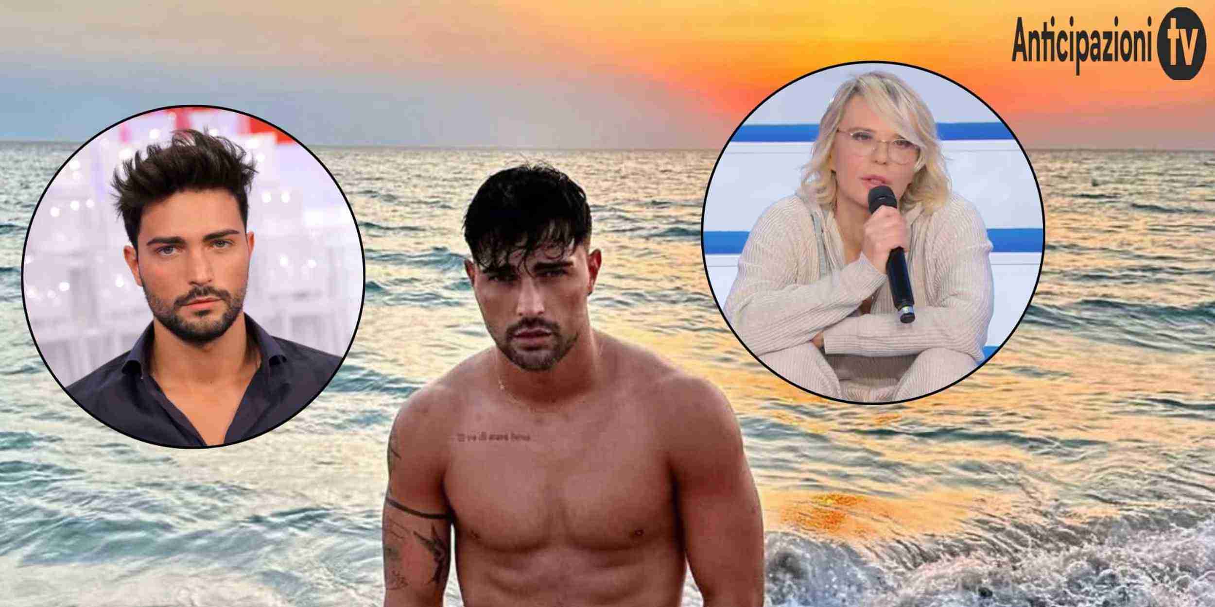 Davide Donadei in un’intervista podcast mentre racconta la selezione per diventare tronista di Uomini e Donne e i lavori fatti prima della TV.
