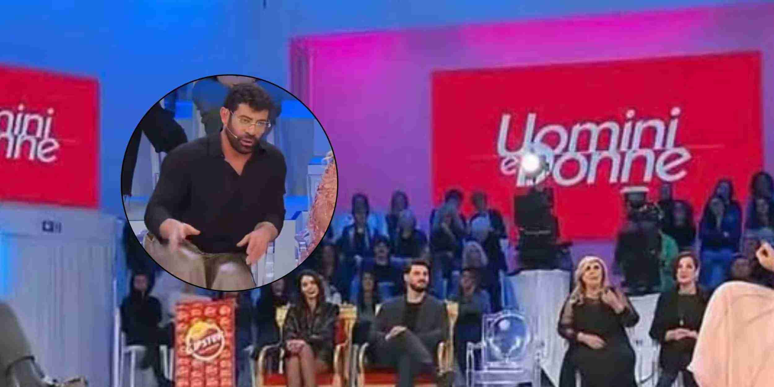 Sedia vuota degli opinionisti a Uomini e Donne accanto a Tina Cipollari