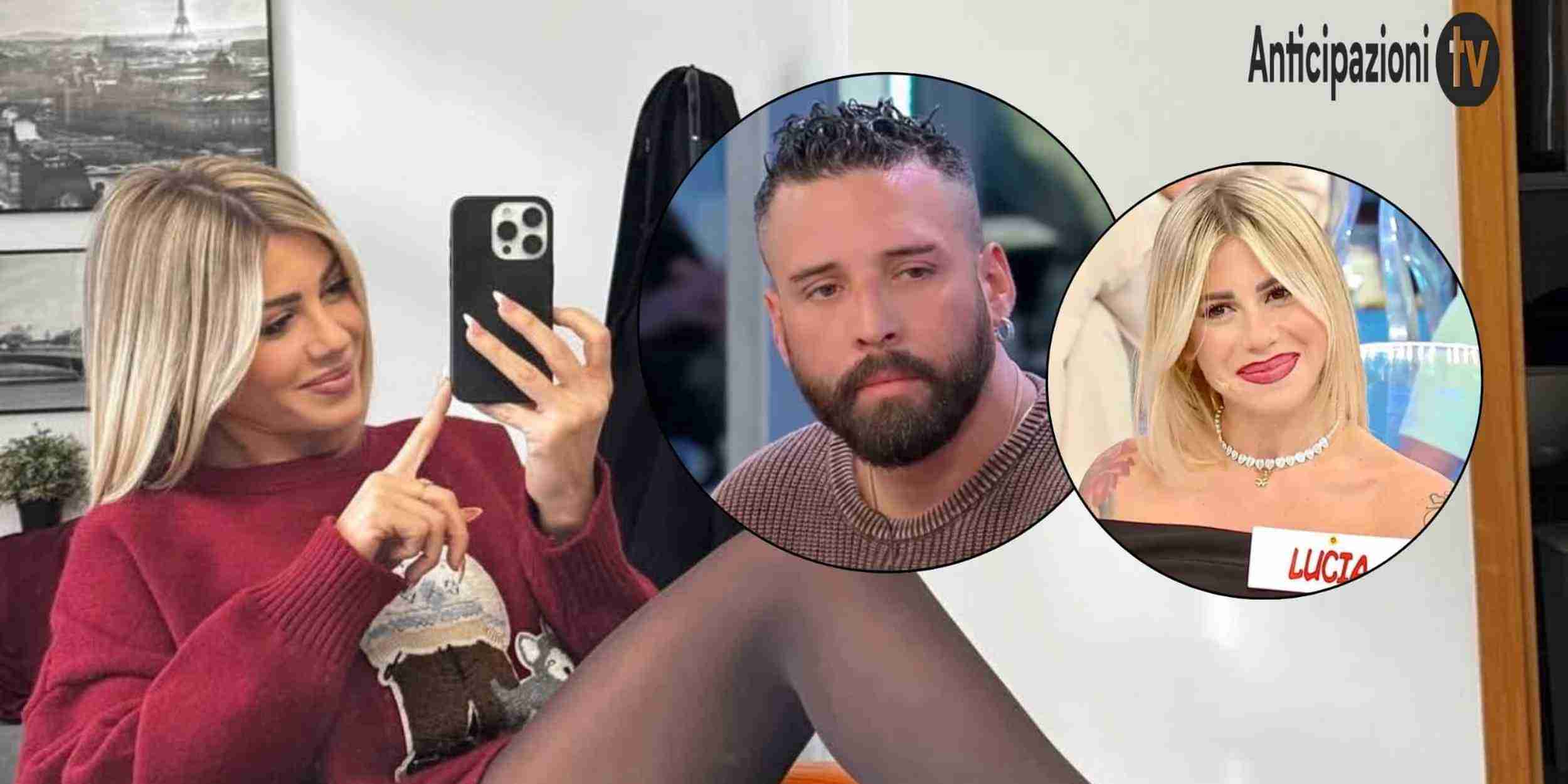 Lucia Marino fuori da Uomini e Donne racconta in diretta l’uscita con Gabriele e la chiusura