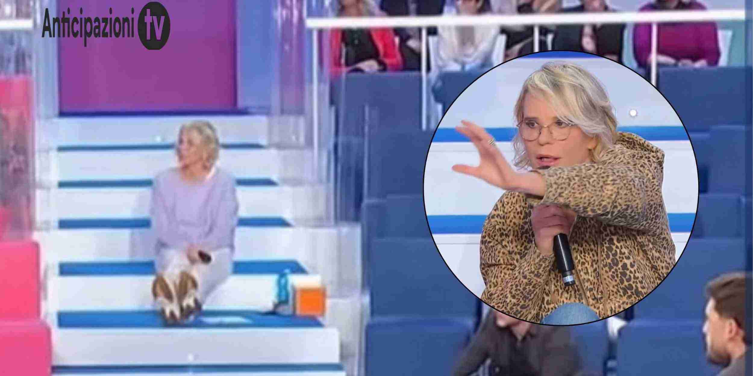 Uomini e Donne anticipazioni, Maria furiosa: registrazione termina in anticipo