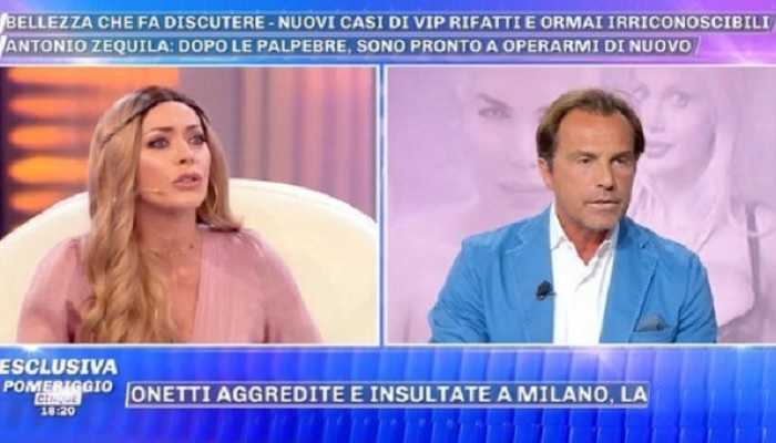 Pomeriggio 5, Antonio Zequila umilia Karina Cascella in diretta!