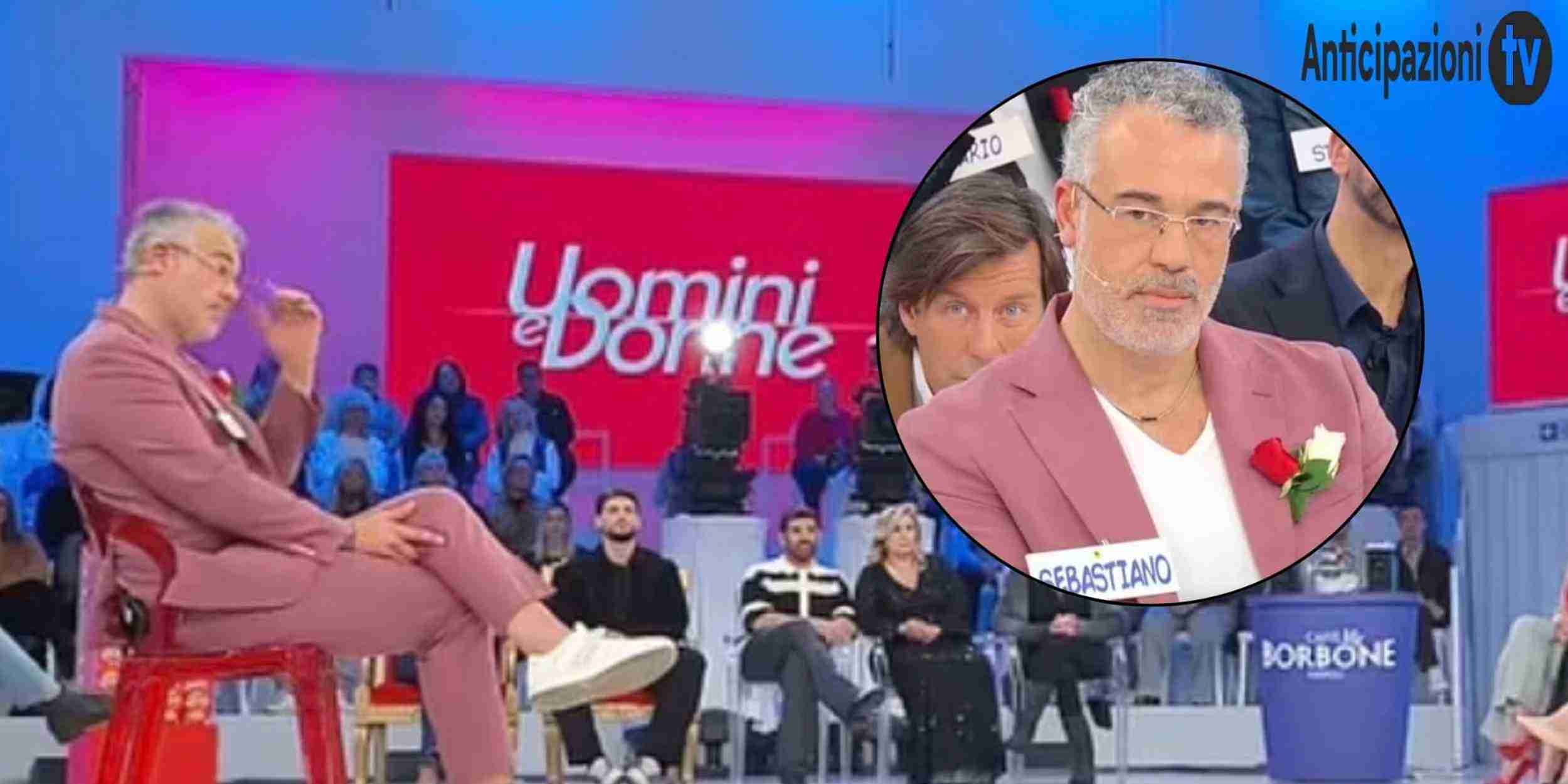 Sebastiano Mignosa nello studio di Uomini e Donne e riferimento a un avvistamento a Milazzo, legato a una segnalazione sulla sua vita privata.