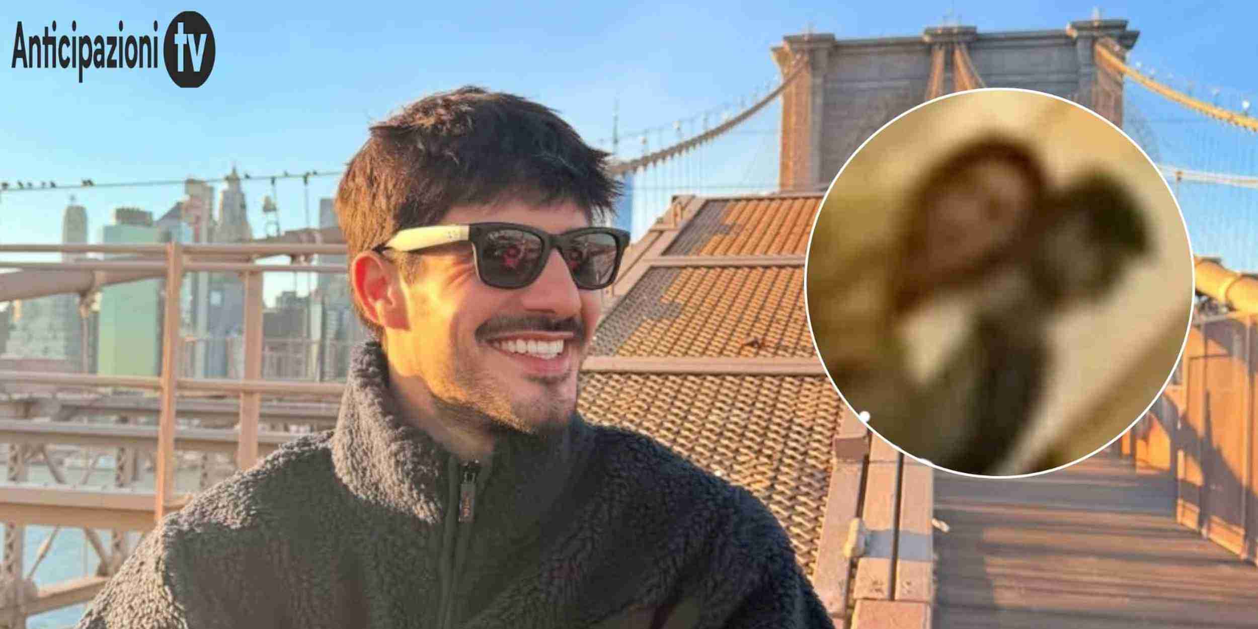Lorenzo Spolverato e Lucia Ilardo in un centro commerciale a Rozzano