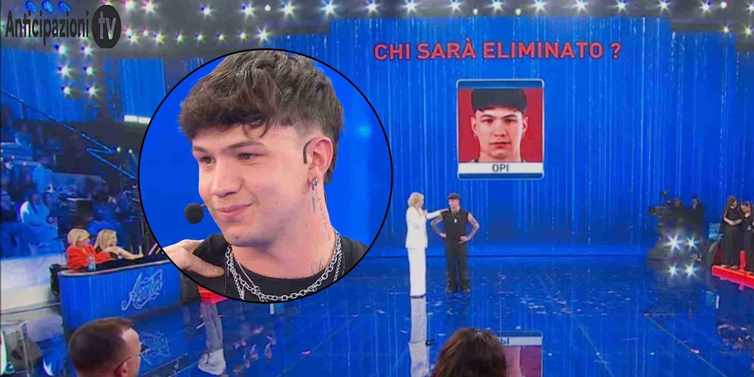 Opi Amici Serale eliminazione sfogo lavoro imbianchino dichiarazioni