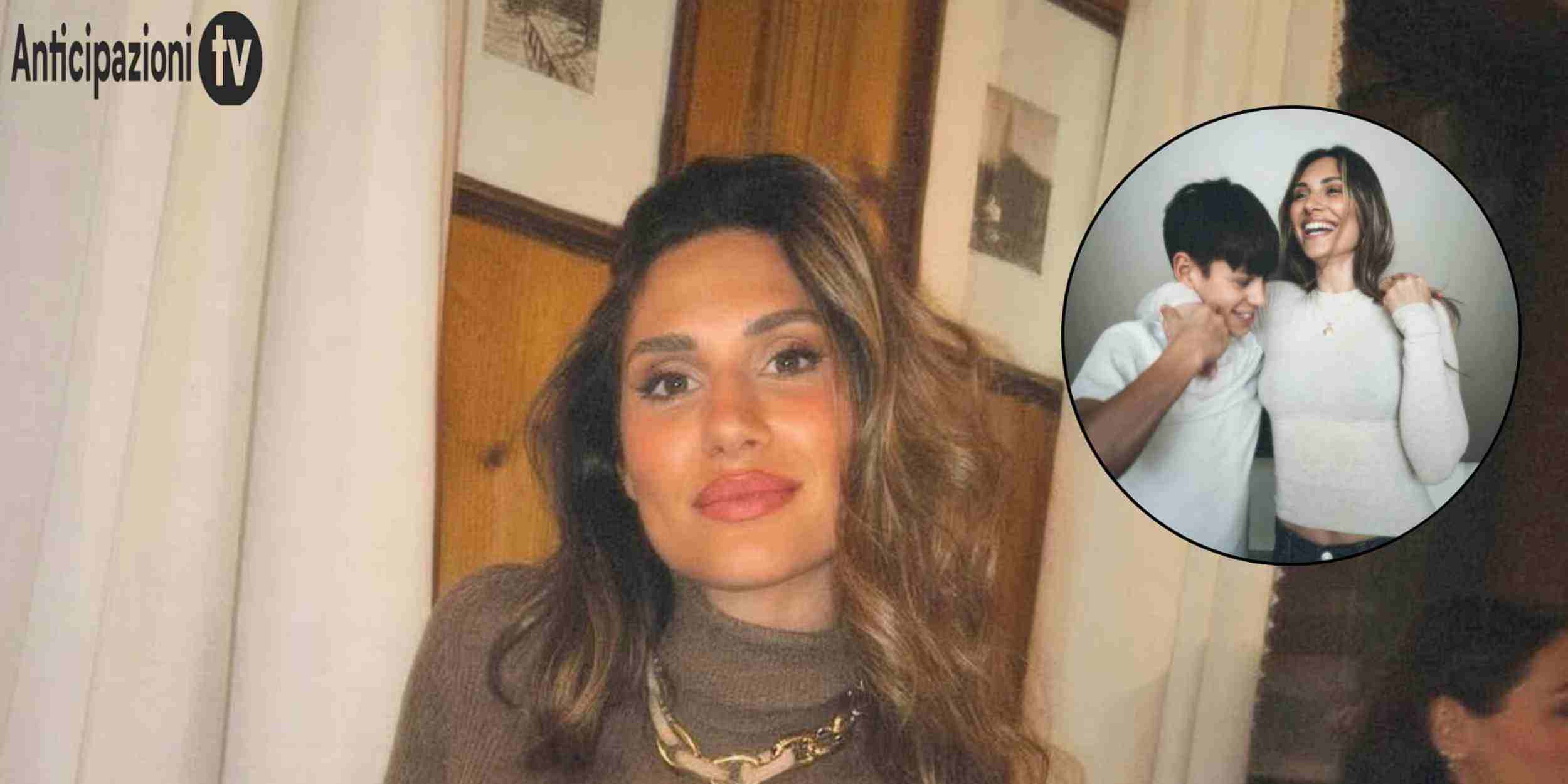 Beatrice Valli in una storia Instagram dopo la paura per il figlio Alessandro, 14 anni, colto da un malore durante una partita di calcio e seguito al Niguarda.