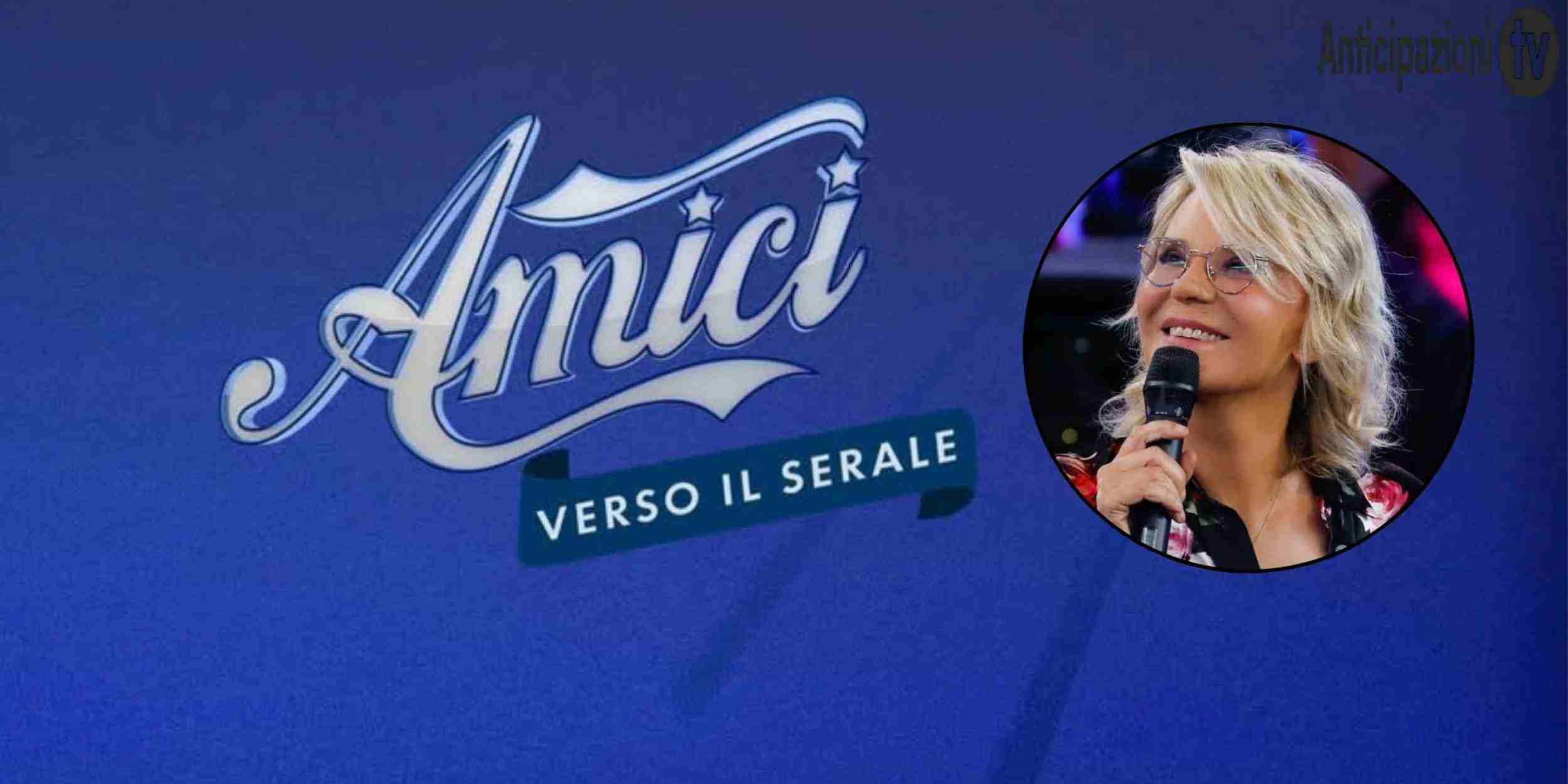 Studio di Amici 25 durante l’ultima puntata del pomeridiano su Canale 5.