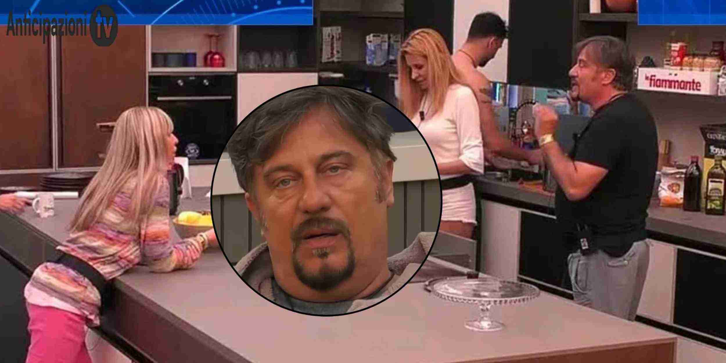 Grande Fratello VIP, squalificato Dario Cassini? La sua espressione fa discutere