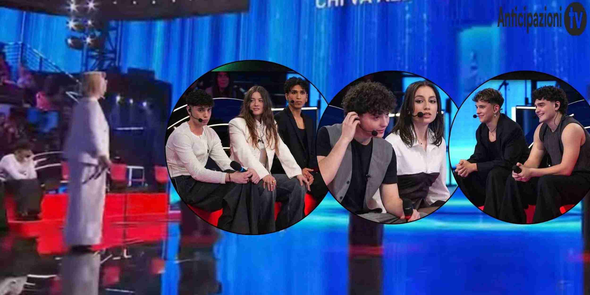 Amici 25 settima registrazione serale studio Elios Roma