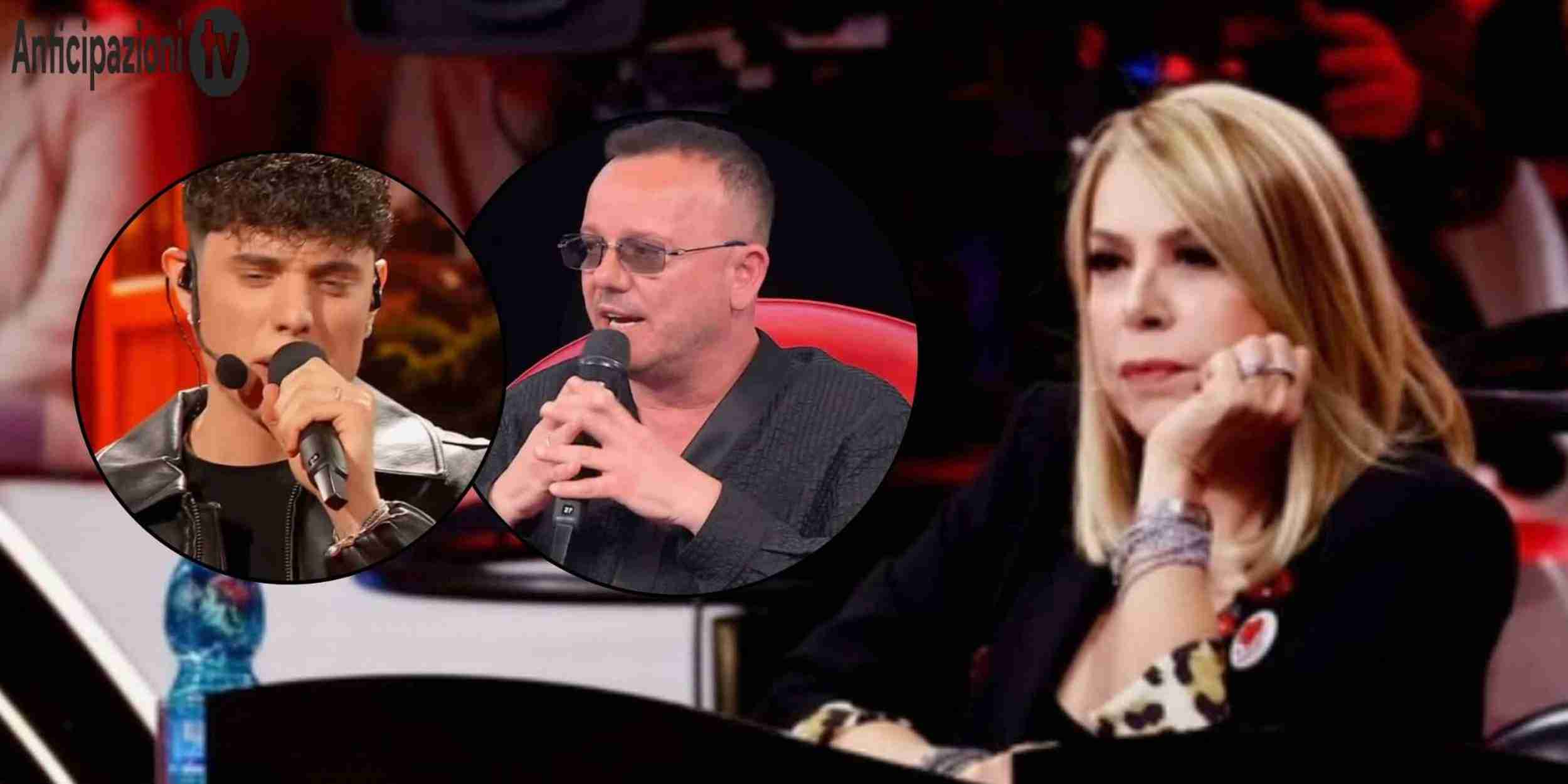 Gigi D’Alessio Anna Pettinelli Amici polemica Riccardo Stimolo