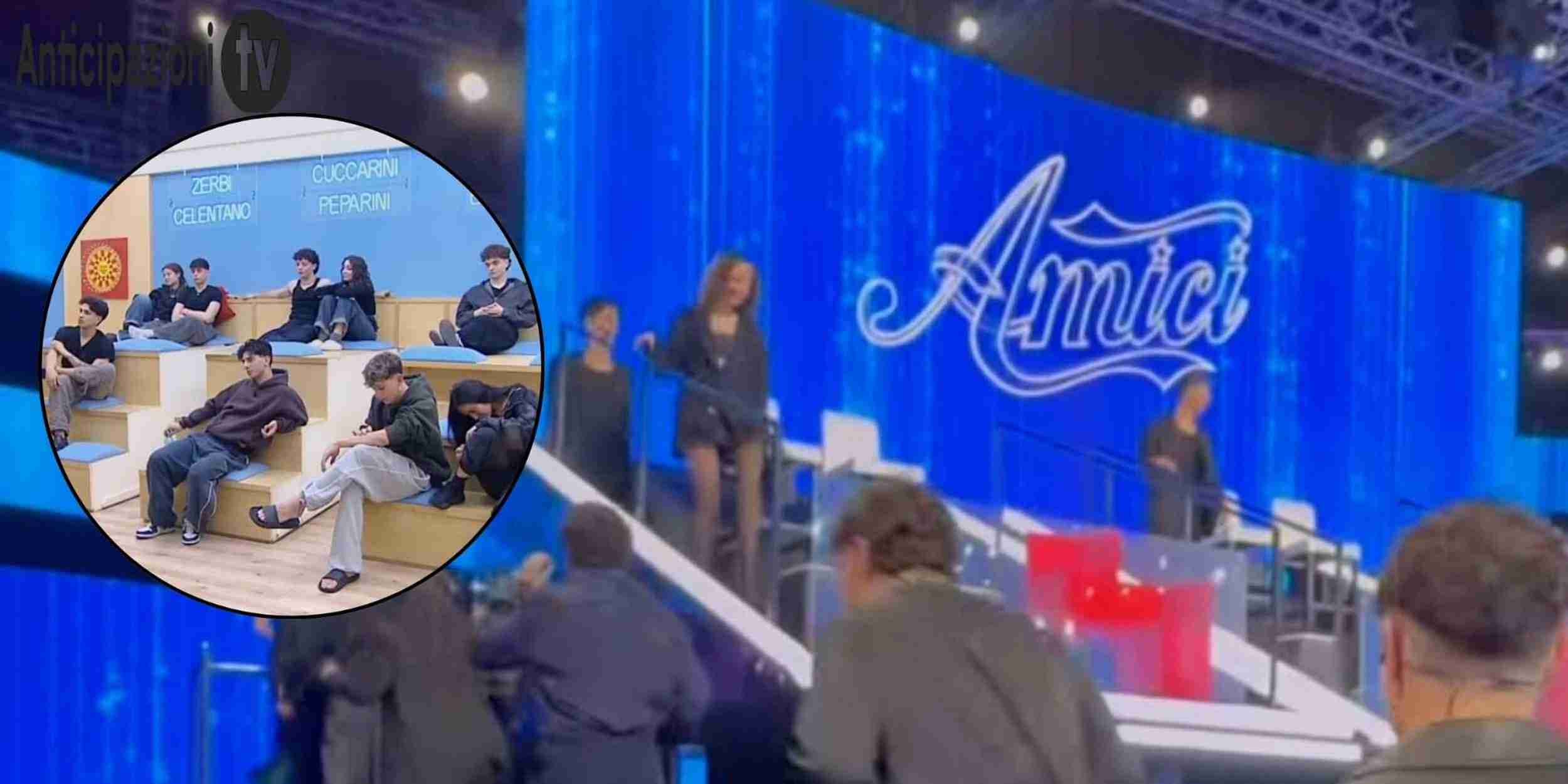 concorrenti Serale Amici 25 quarta puntata in studio