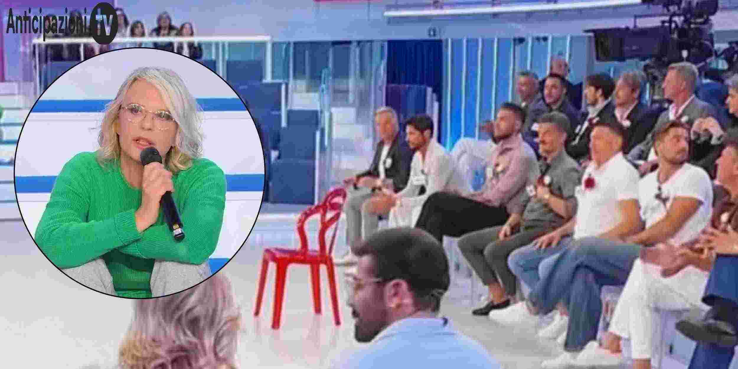 Uomini e Donne, registrazione movimentata: Cinzia chiude con Marco e Mario