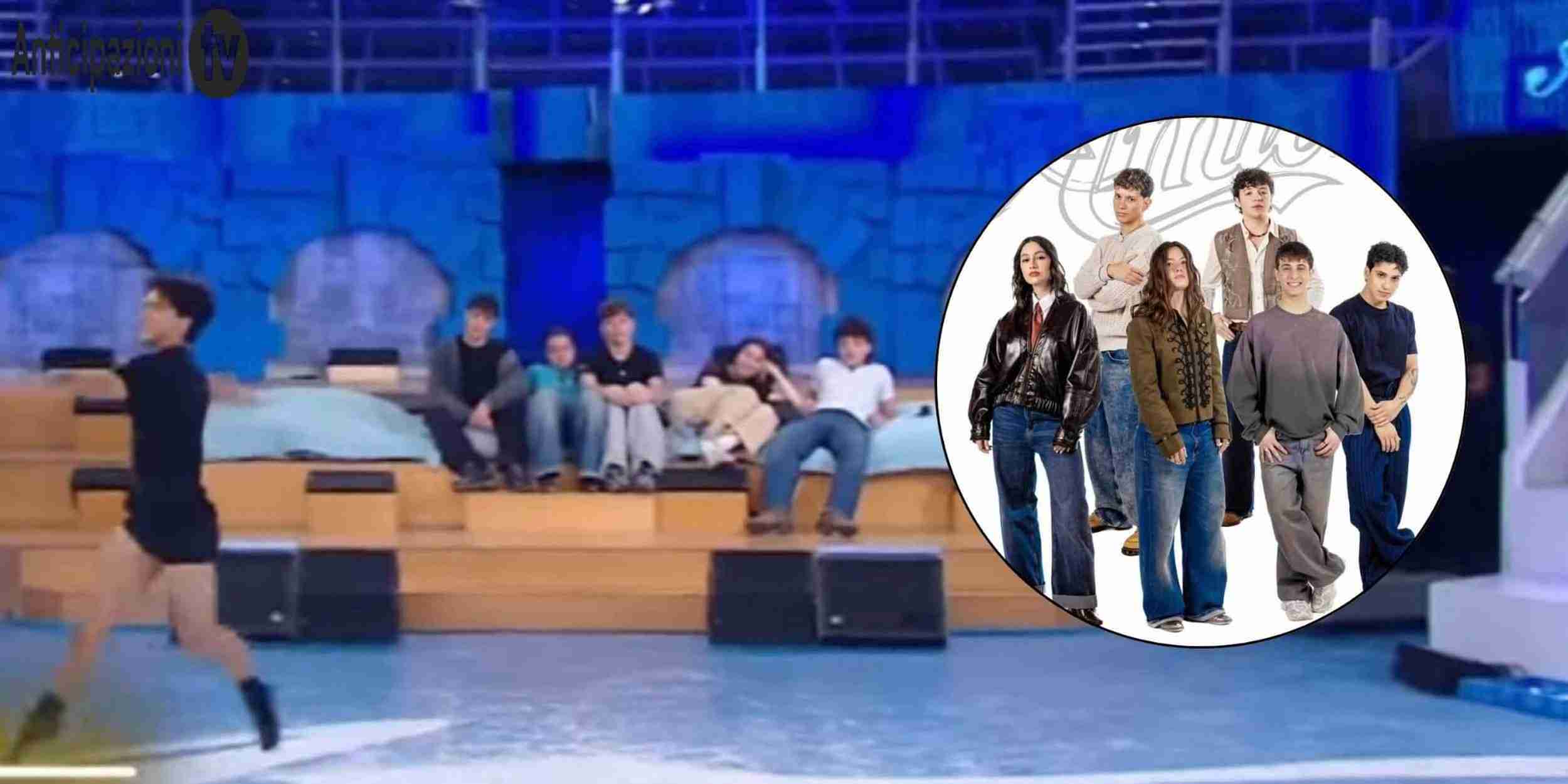 amici 25 semifinalisti ballerini cantanti studio