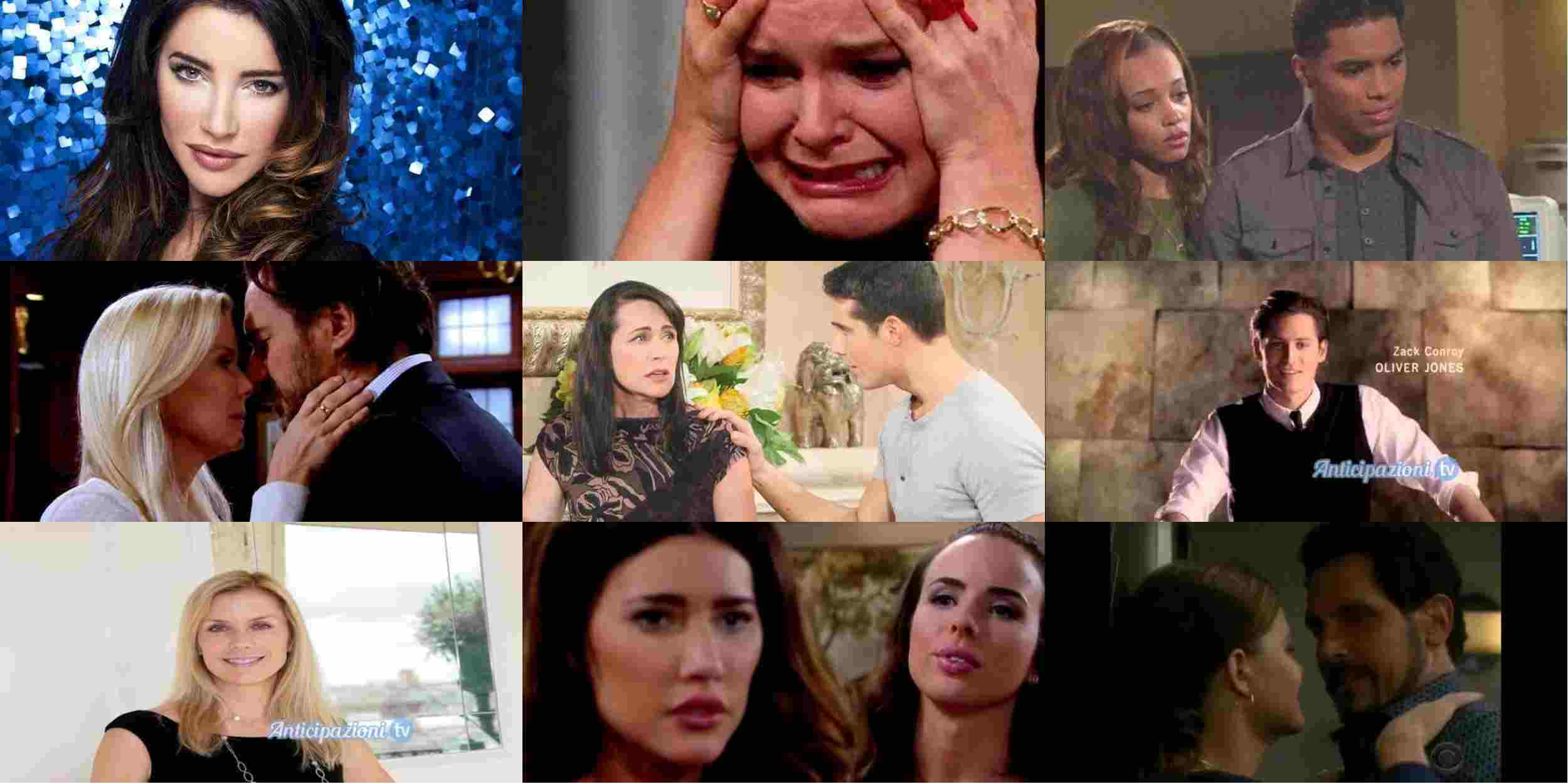Anticipazioni Beautiful dall’11 al 15 giugno 2018: Steffy sempre più vicina a Bill