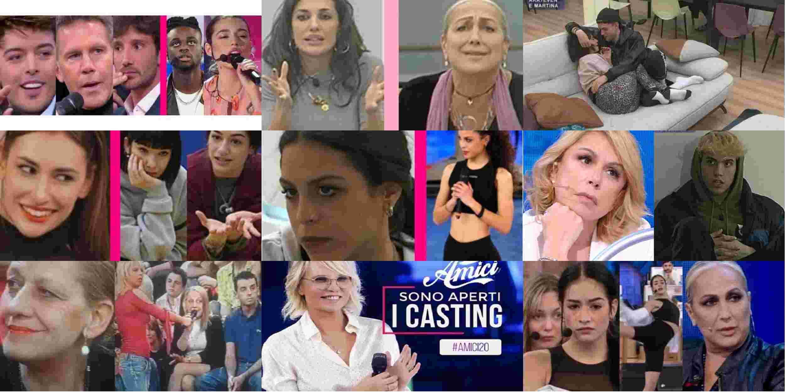 Amici 20 debutta con un primo record di ascolti: gli eliminati e i giudici della gara dividono