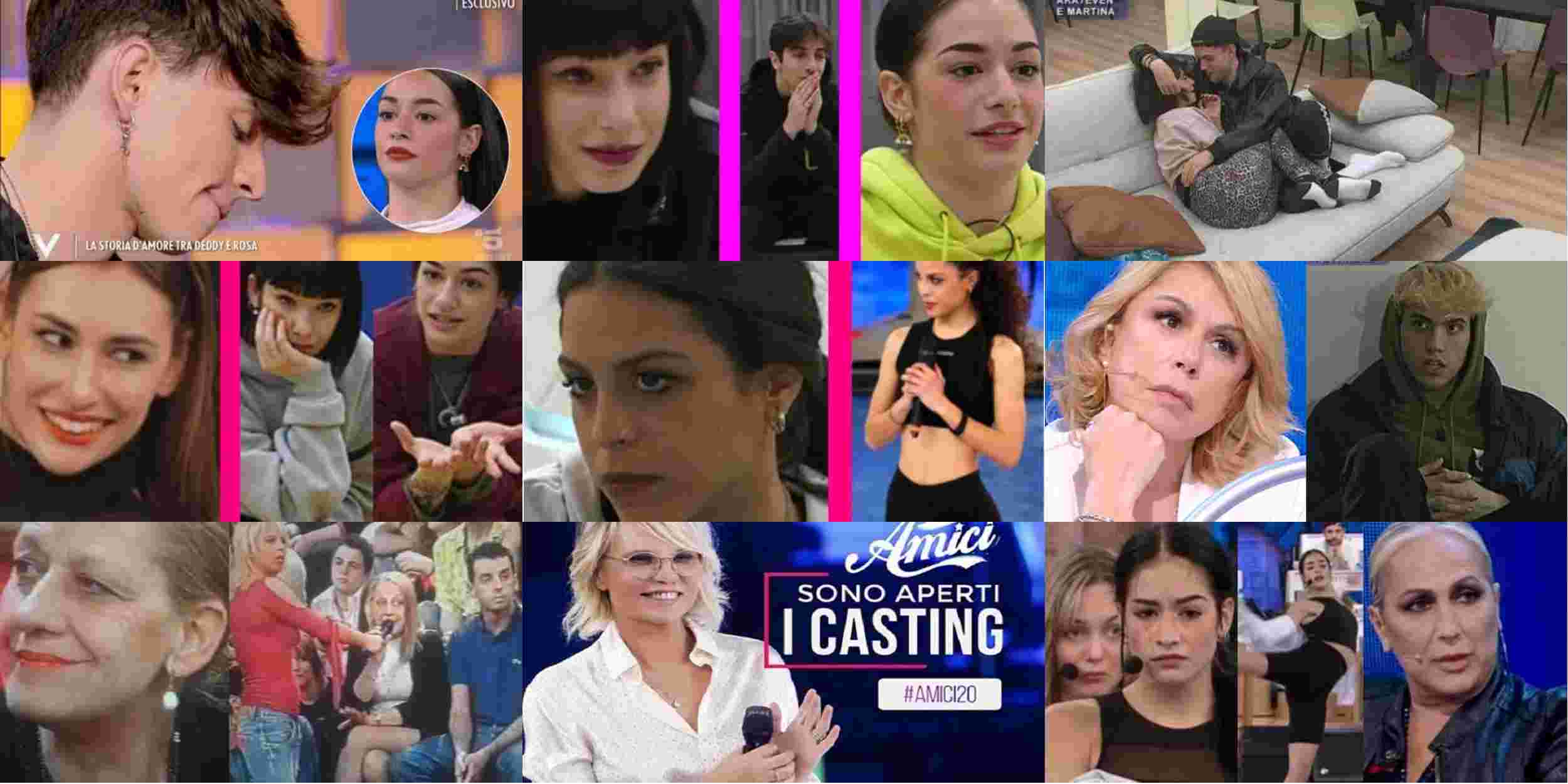 Amici 20, Deddy e Rosa si sono lasciati: a chiudere sarebbe stata lei