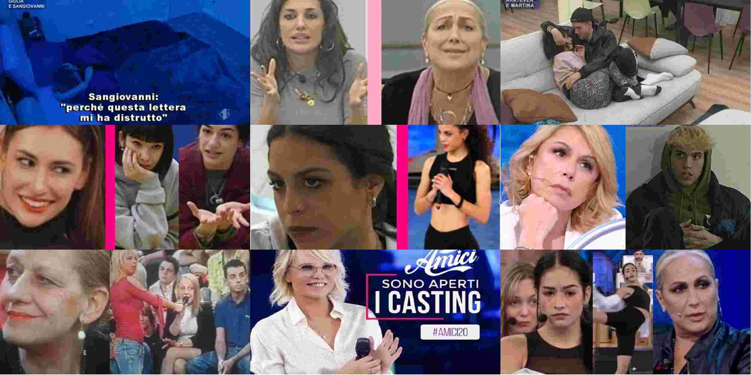 Amici 20, Giulia Stabile fa piangere Sangiovanni: “Ti amo”