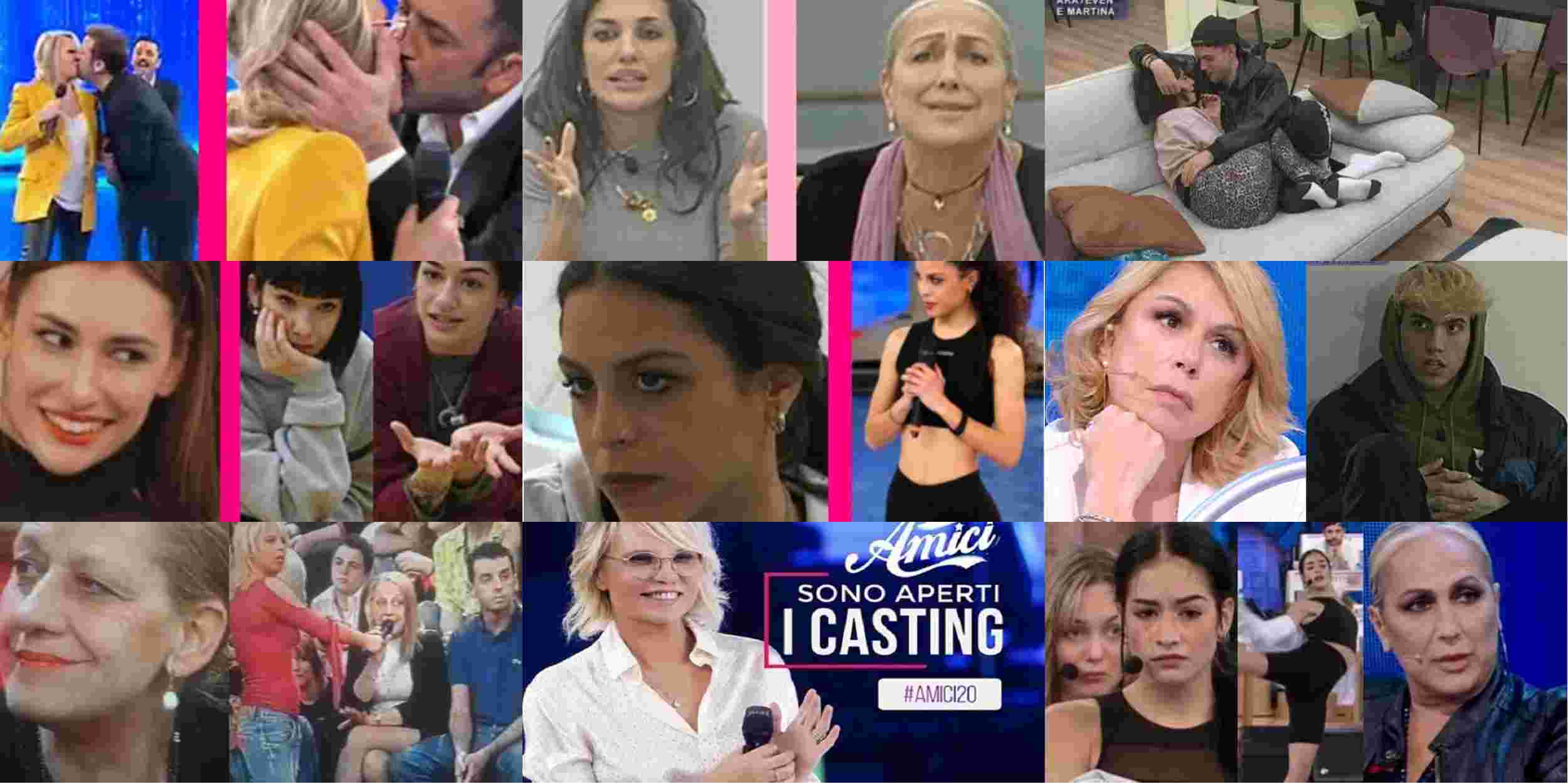 Amici 20, Pio e Amedeo baciano sulla bocca Maria De Filippi: esplode la polemica